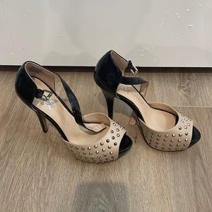 Studded heels